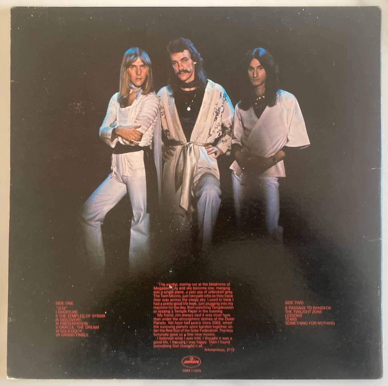Dischi in vinile: RUSH - 2112 – Usato da Poliez-Pittet venduto da Newtown-Records 1
