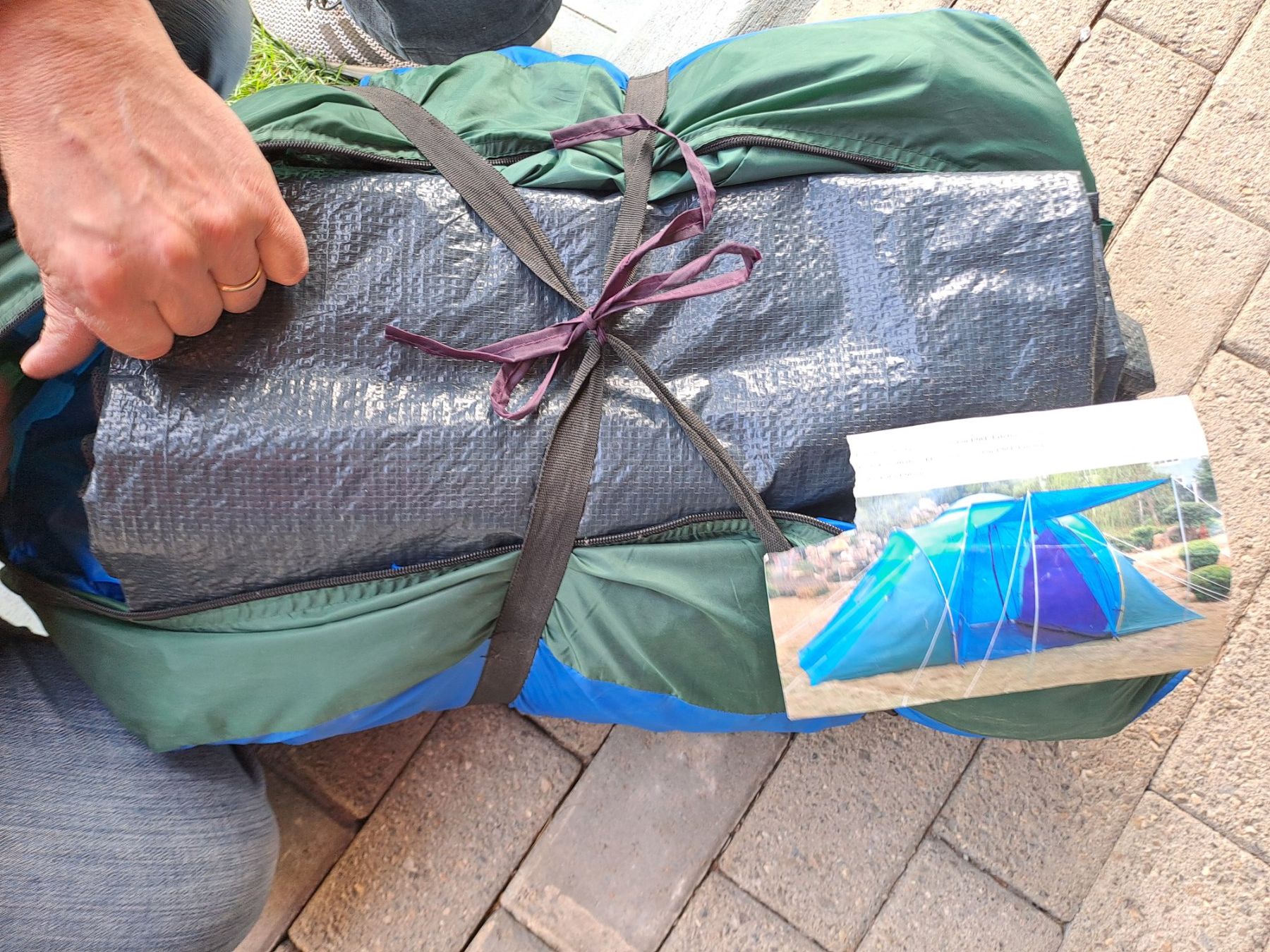 Tentes: Zelt mit 2 Schlafkammern – D'occasion à Schötz par Alesig71 4