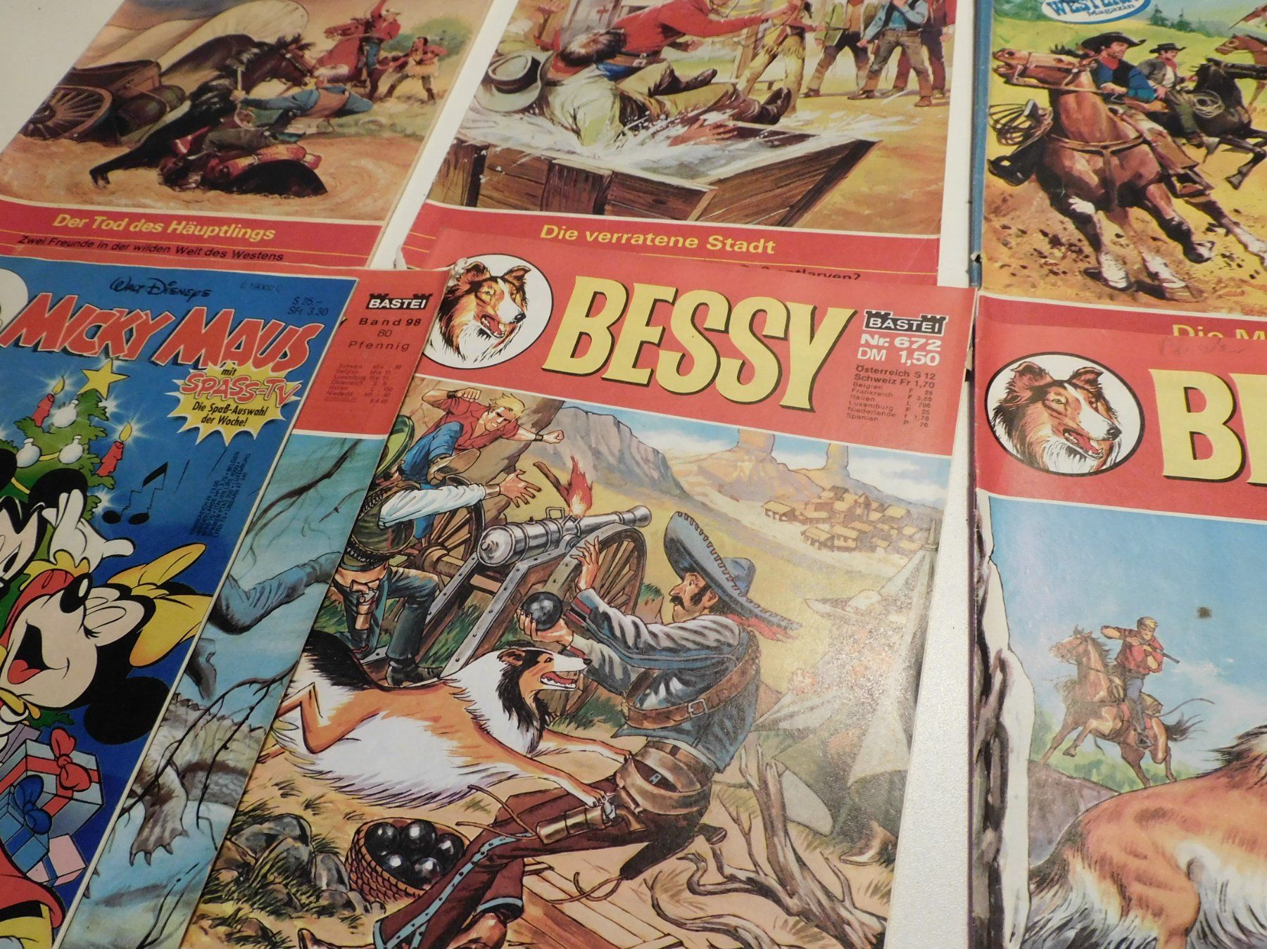 Fumetti: Comic Hefte 11 alte gebrauchte Comic Hefte – Usato da Sursee venduto da 76 2