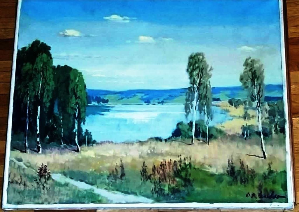 Dipinti: Bild / Gemälde, Seelandschaft von Ernst Alfred Escher – Nuovo (secondo la descrizione) da Zürich venduto da 1980ale 2