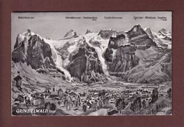 GRINDELWALD und Umgebung - 1962