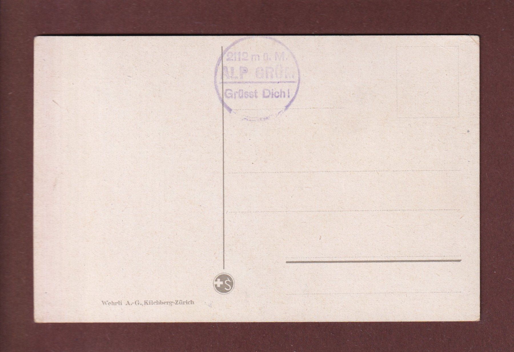 Cartoline postali: PIZ BERNINA – Usato da Pully venduto da nicecards 1
