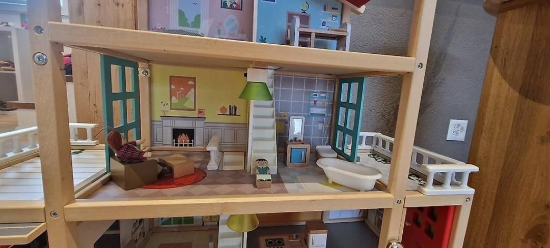 Case e mobili per bambole: Puppenhaus Holz – Usato da Wattwil venduto da gar_tpp6 2