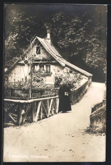 Cartoline postali: AK Solothurn, Einsiedelei – Usato da Berlin venduto da bartko-reher