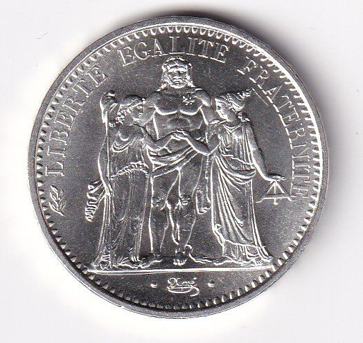 Tutti le monete: Frankreich 10 ffr Hercule 1967 vorz – Usato da Neuchâtel venduto da karlpierrino 1