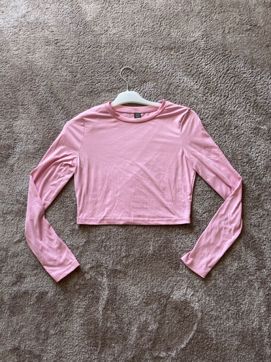 Shein Top: Cop top manche longue rose M – Nuovo (secondo la descrizione) da Lausanne venduto da mae_dj7r