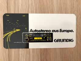 Abziehbild, Sticker, Kleber von GRUNDIG