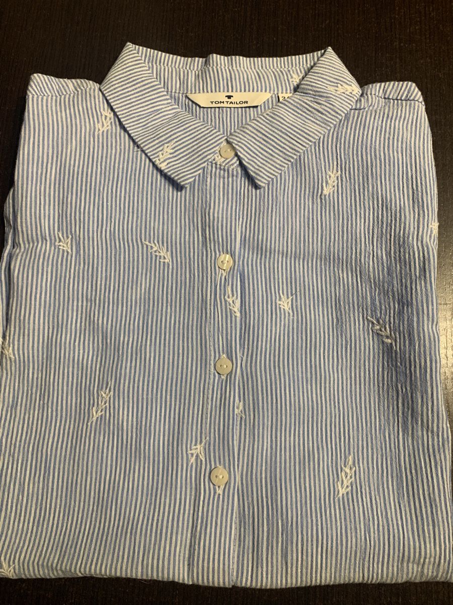 Tom Tailor Camicette: Chemise sans manches TOM TAILOR 34 neuf – Nuovo (secondo la descrizione) da Domdidier venduto da qatar1973