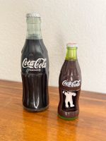 Coca-Cola Flaschen Sammlerstücke 2 Stk. Vintage Reklame Deko