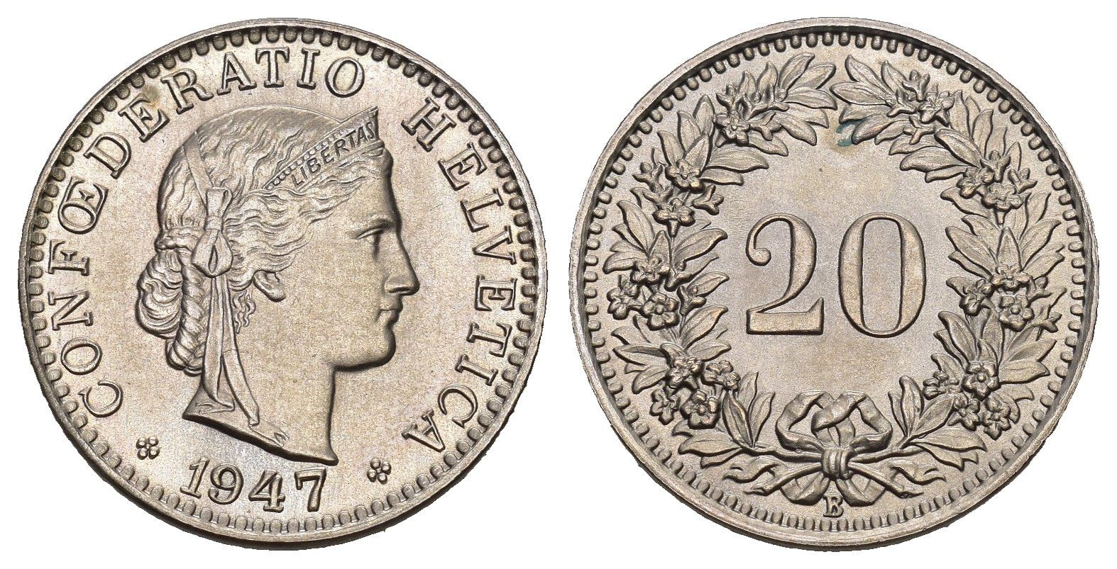Toutes les monnaies: Schweiz 1947 – D'occasion à Bern par numismatictops