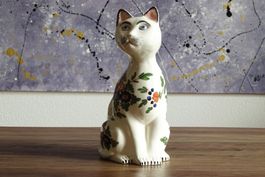Vintage Keramik Katze – Handbemalt – Capuani Este