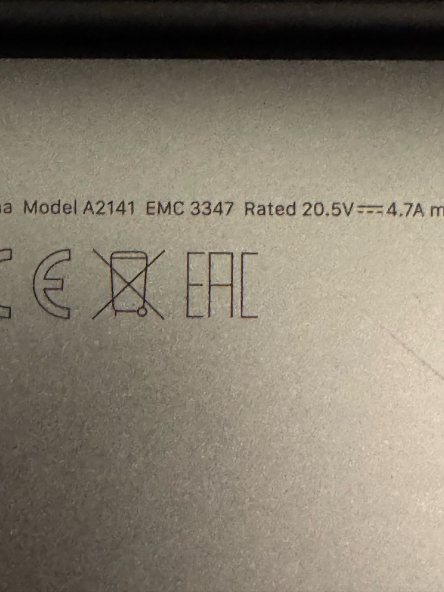 Apple Notebook: MacBook Pro 16 Zoll (2019) – Difettoso da Adliswil venduto da Busys 4