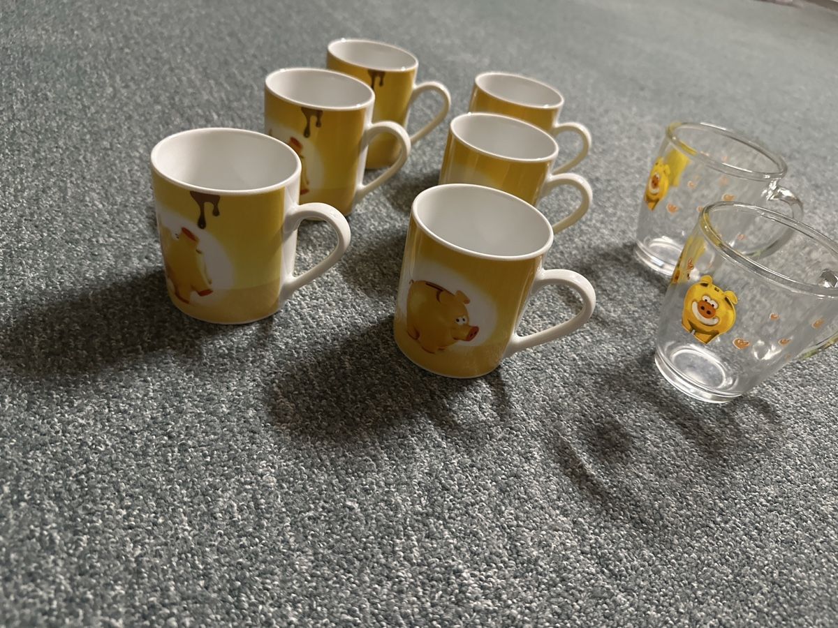 Migros Services de table: Tassen Schalen Migros  – D'occasion à Baltschieder par YmroBe