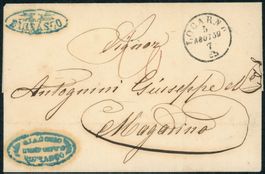 TI Bignasco - Strahlenstempel - Locarno - Brief