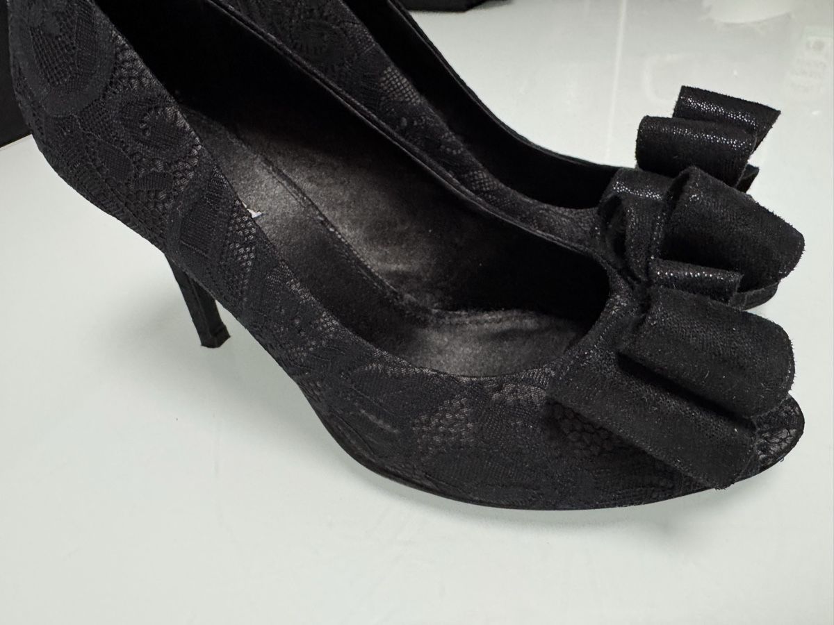 Scarpe da donna: Schwarze Abendschuhe – Usato da chur venduto da merygori 1