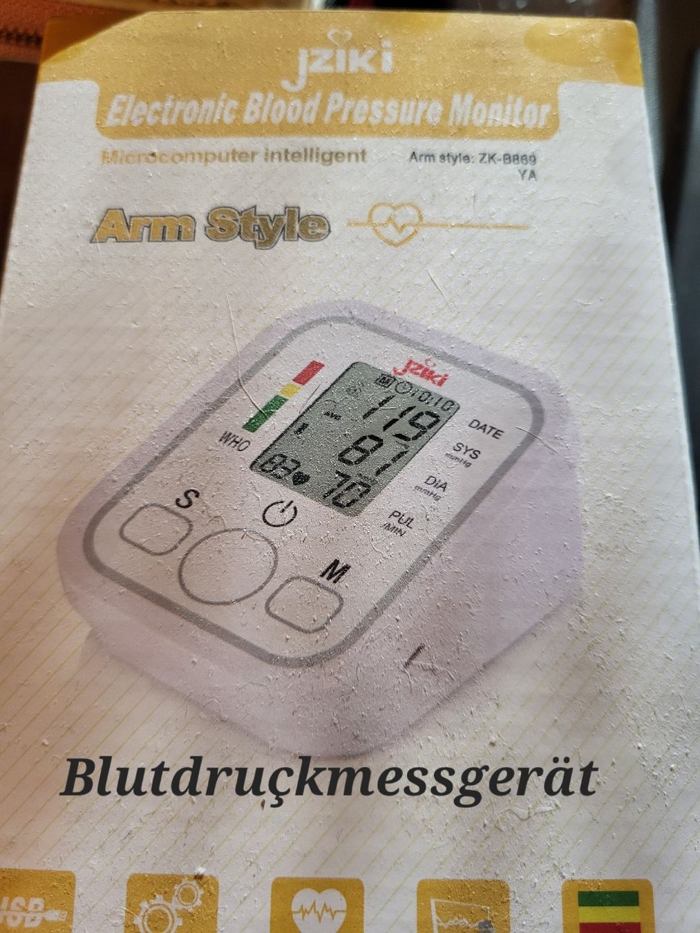 Misurare: Blutdruckmessgerät – Nuovo e nell'imballaggio originale da Wegenstetten venduto da sonnenschein60 1