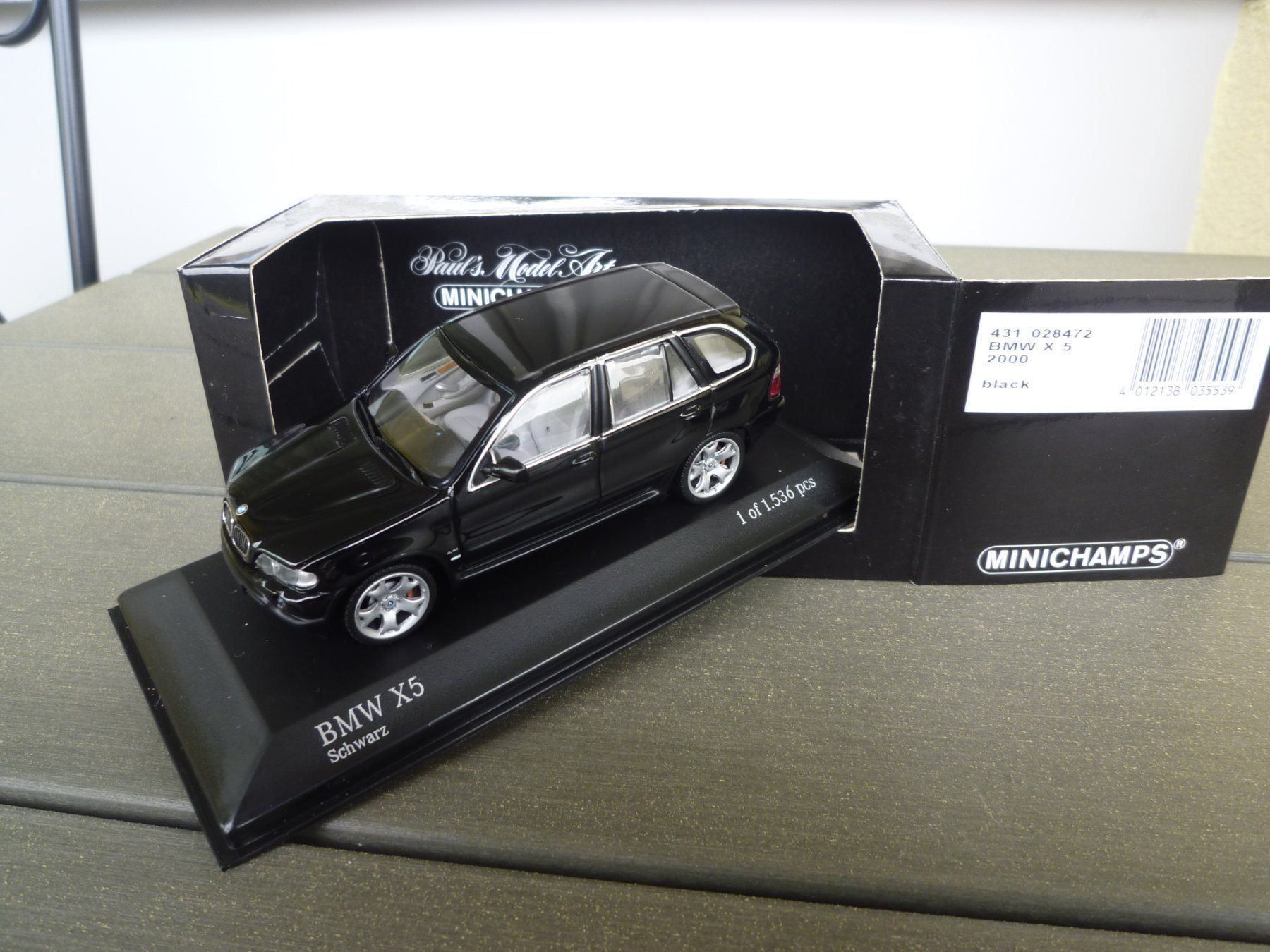 BMW Modellini d'auto: BMW X5 (2000) – Nuovo e nell'imballaggio originale da Flawil venduto da Imperiosud