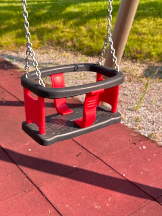 Kinderschaukel Mit Verstellbarer Höhe - Rutschfester Schaukelsitz Für Garten & Indoor