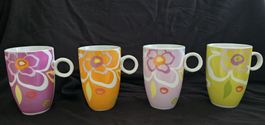 Lot de 4 tasses à thé