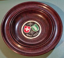1953 Bakelit-Wandteller Kanton St. Gallen 1803 – 1953 SPB