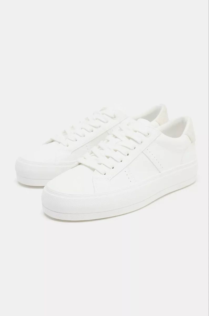 Zara Damenschuhe: Zara Sneaker – Weiß, Grösse 39 – Gebraucht aus Hausen am Albis von Kleiderschrank.Elena 2