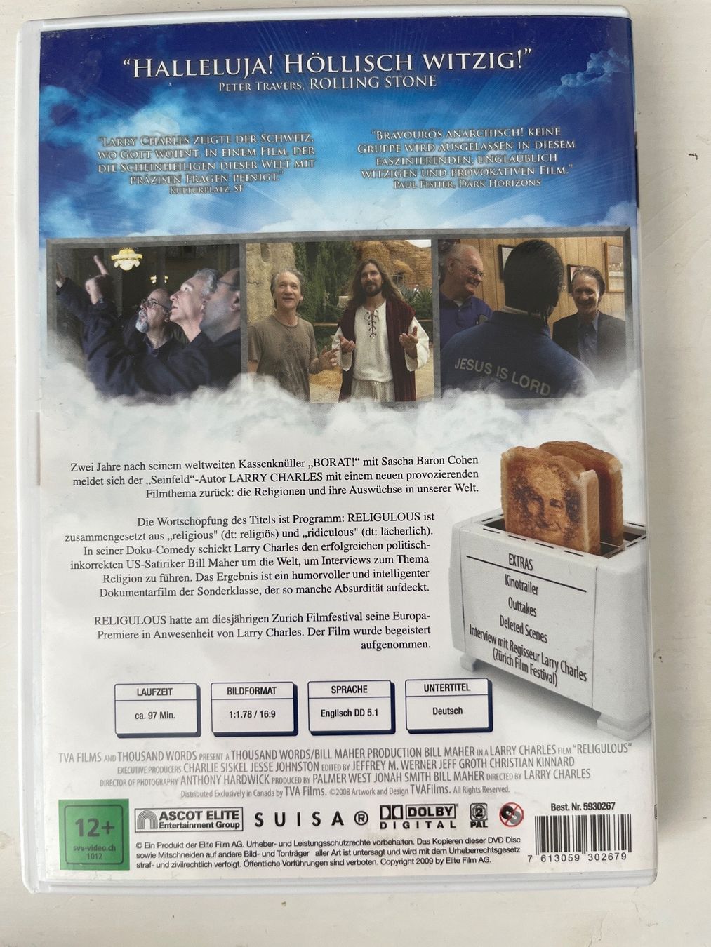 Tutti i DVDs: Religulous (2008), DVD – Nuovo (secondo la descrizione) da Sierre venduto da black.box 1