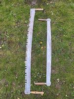 Lot 2 grandes scies anciennes