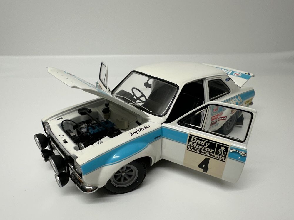 FORD ESCORT RS 1600 MKI RALLYES DES 1000 LACS T. MAKINEN ALTAYA 1:4