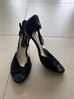 Tanzschuhe schwarz Wildleder Grösse 40