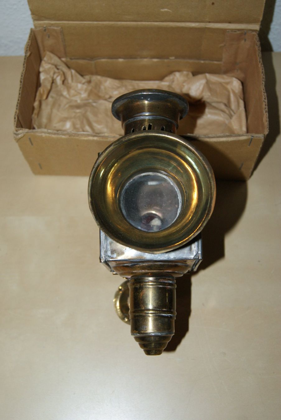 Lampade: Antike Lampe / Kutschenlampe / Wagenlampe – Usato da Zürich venduto da Widi1 4