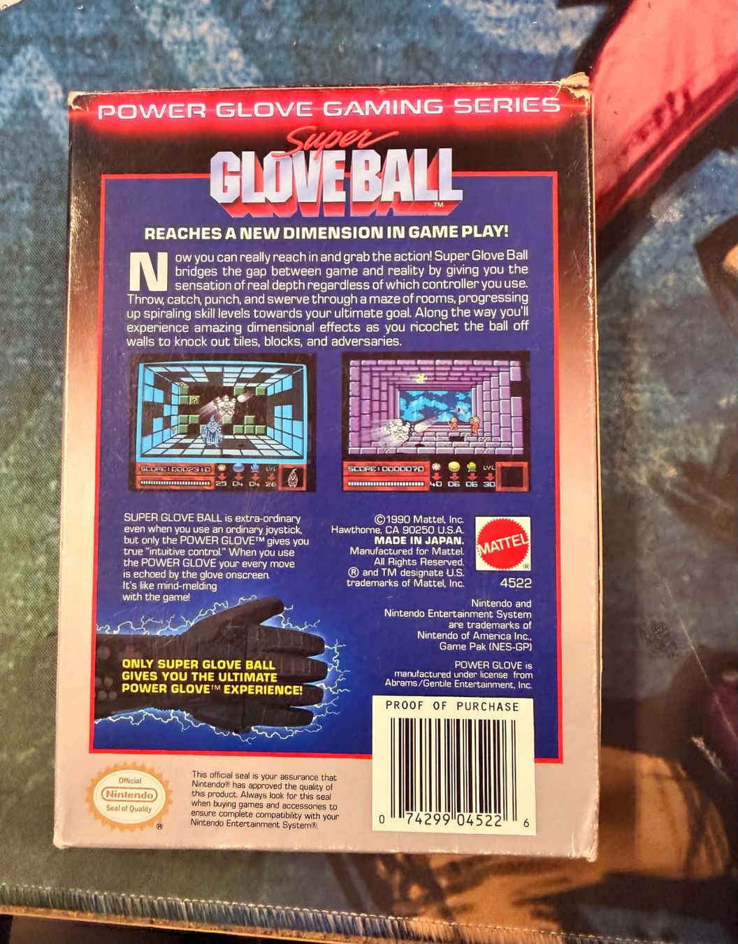 Nintendo Jeux: Super Glove Ball Nintendo NES – D'occasion à Giubiasco par Ticinerd 1