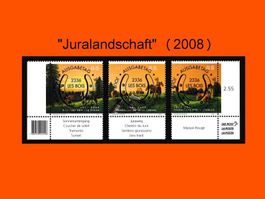 Vollstempel-Serie " Juralandschaft" (2008)
