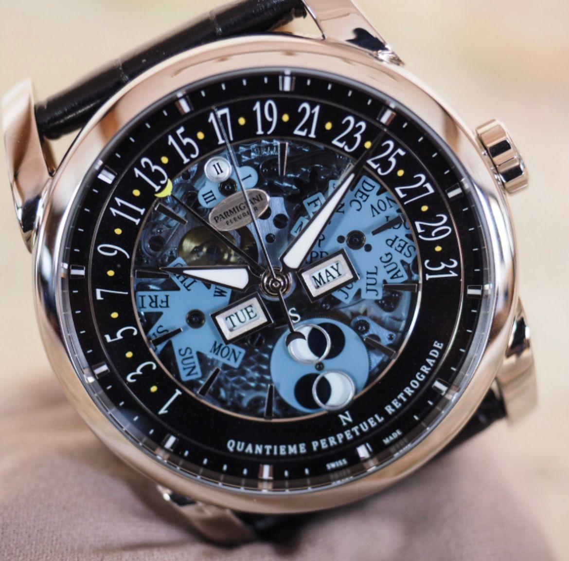 Parmigiani Fleurier Orologi: Parmigiani Centum Quantième Perpetual – Usato da Avry-devant-Pont venduto da Tig08 2