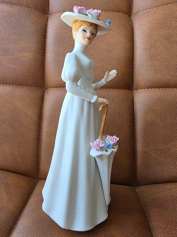 Statuette: Statuette belle époque victorienne – Usato da Versoix venduto da Leana8 3