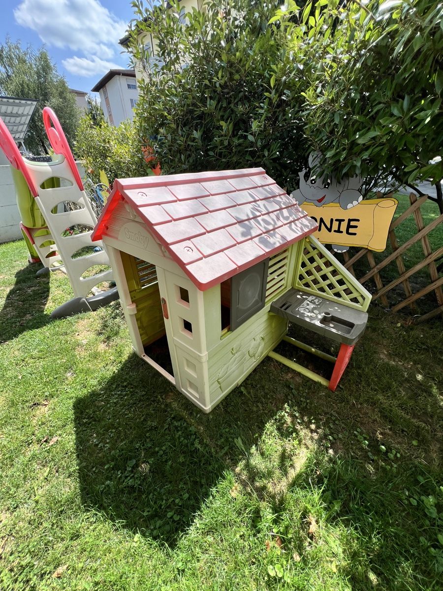 Smoby Casette per bambini: Smoby Spielhaus mit Kuechenzeile – Usato da Neuenkirch venduto da hk90 1