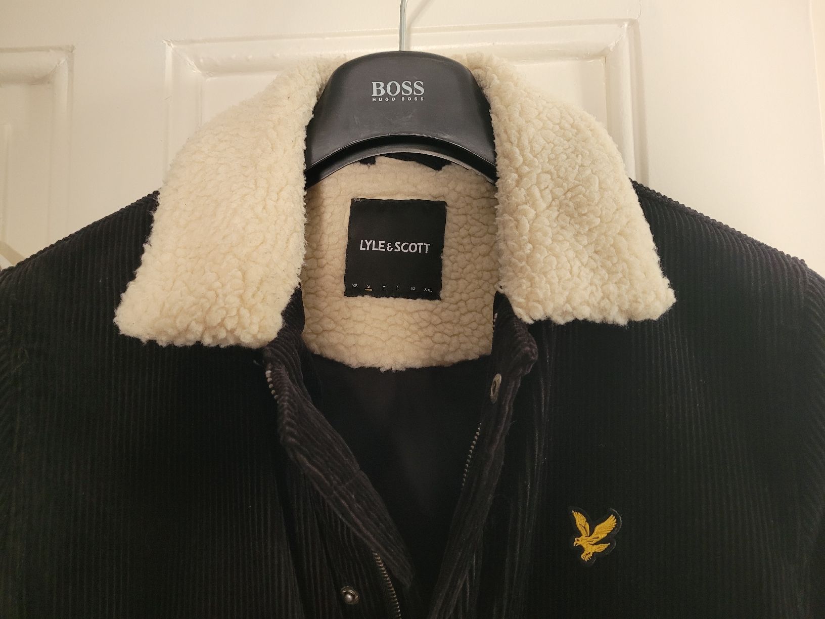 Giacche: Lyle & Scott Jacke mit Kunstfellkragen – Usato da Brig venduto da RaZu39 1