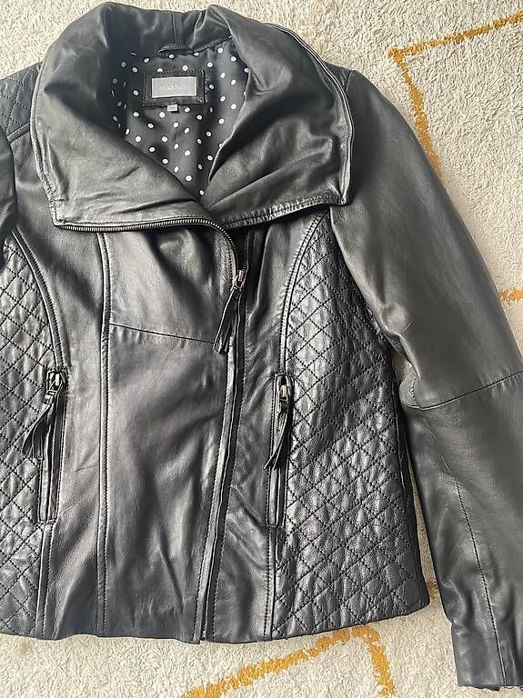 Giacche: tolle echt Lederjacke Damen schwarz Gr. 38 – Usato da Zug venduto da julialbi 1