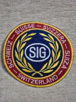 SIG Stoffpatch Gestickt, 4- farbig, Ø100mm