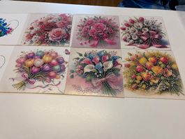 Diamant Paiting Karten Blumen 🌺