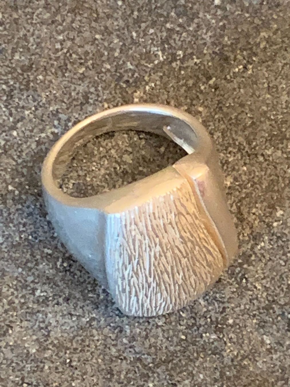 Anelli: massiver Silber Ring - super Design - Grösse 53 – Nuovo (secondo la descrizione) da Zürich venduto da uvu2 3