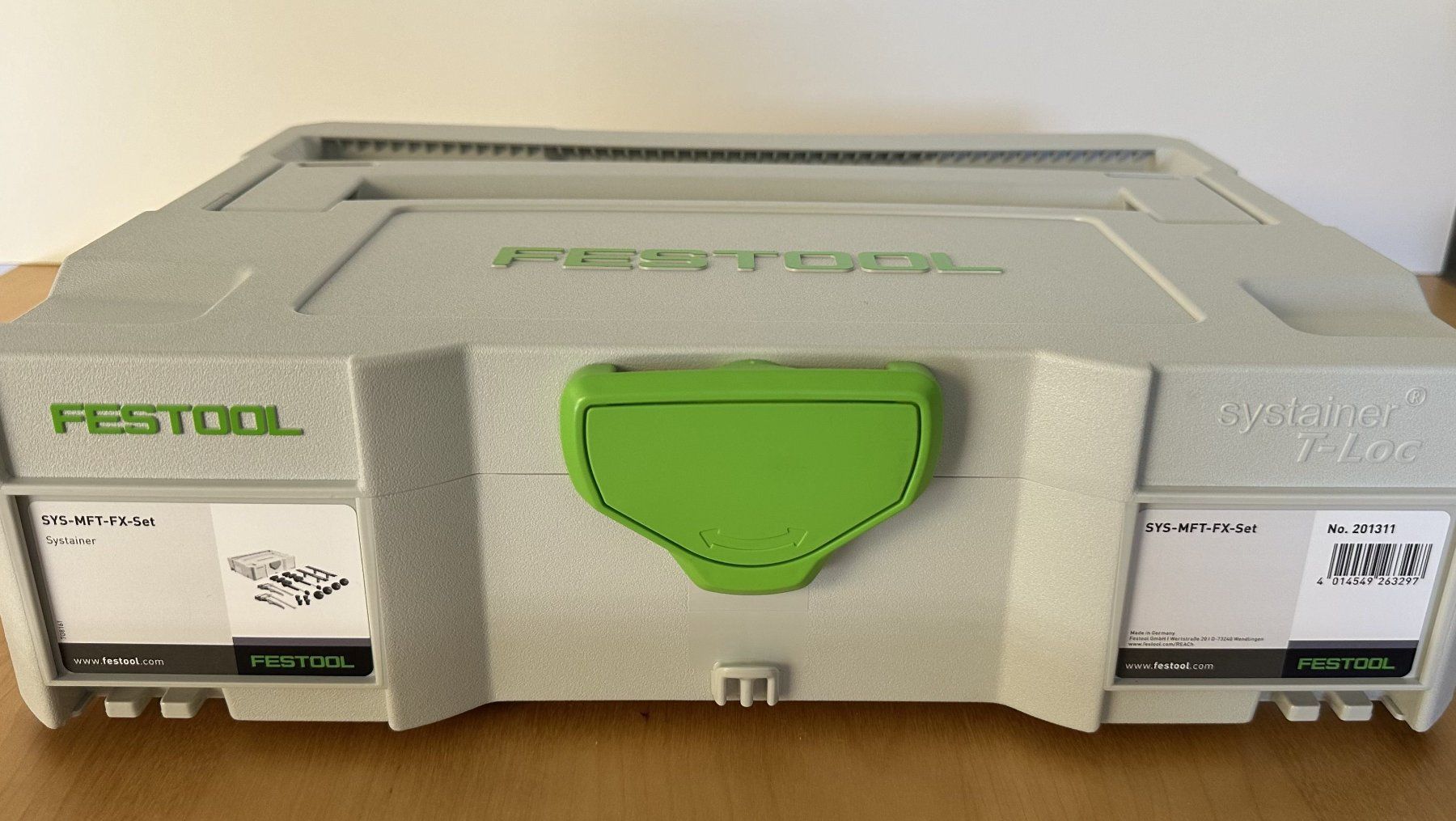 Festool Alle Werkzeuge: Festool - SYS-MFT-FX-Set / Nr. 201311 / Fixing-Set – Neu und originalverpackt aus Dielsdorf von Empowered
