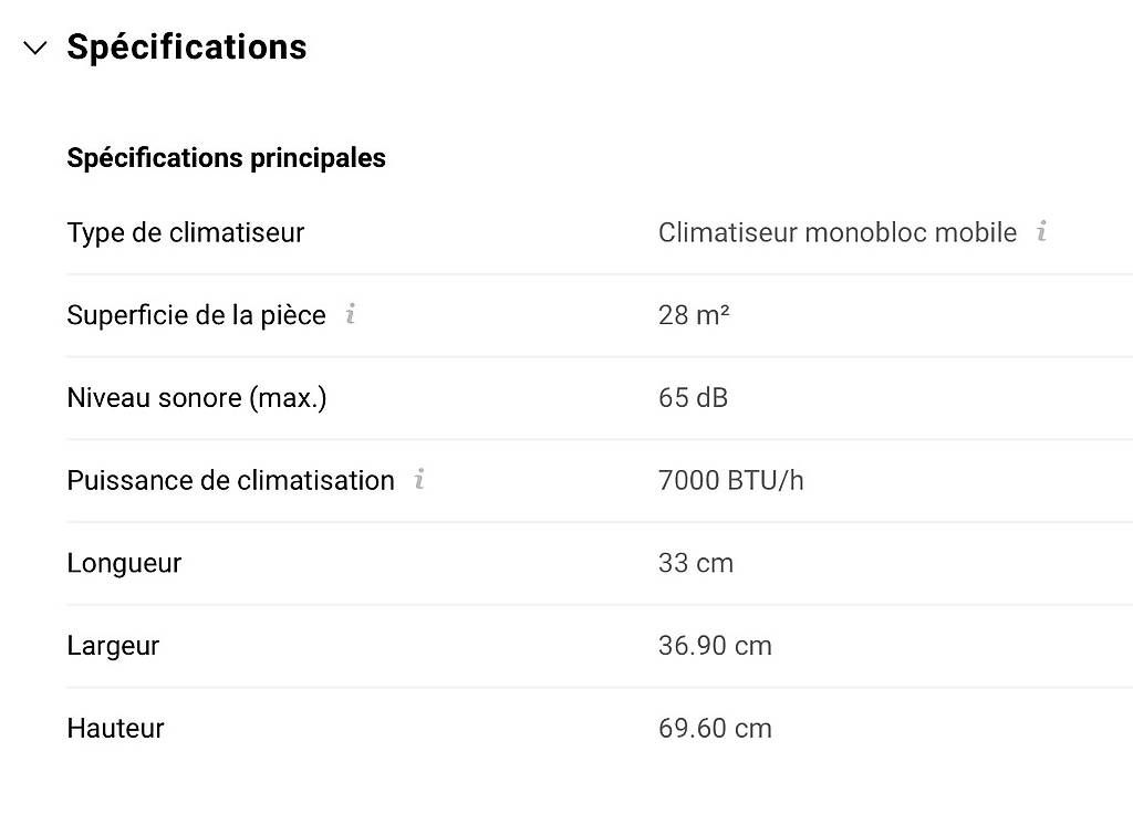 Condizionatori: FURBER Climatiseur SCANDI-70 – Nuovo (secondo la descrizione) da Lausanne venduto da michel4747 3