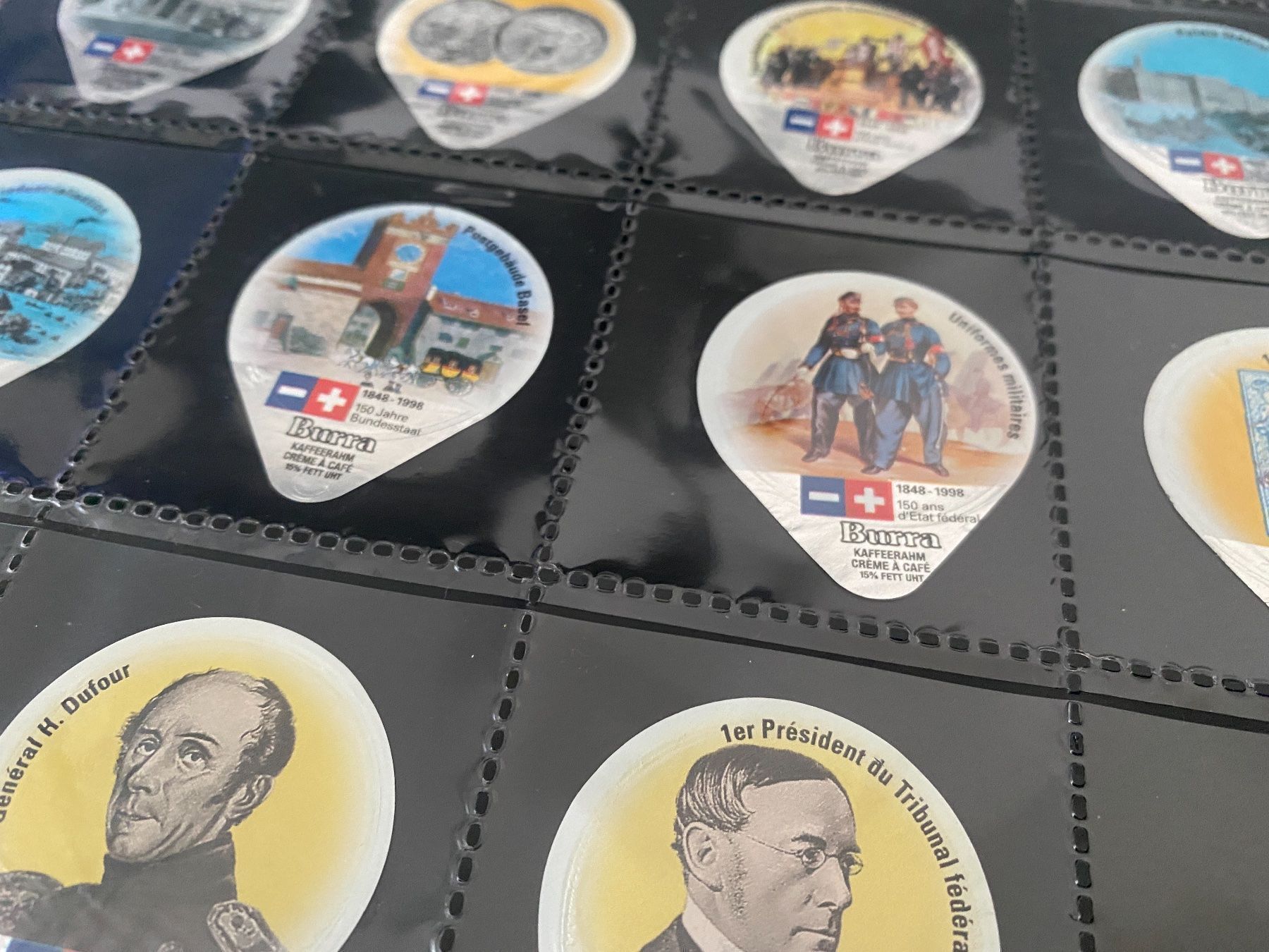 Kaffeerahmdeckel: KRD 452 150 JAHRE BUNDESSTAAT – Gebraucht aus Glattbrugg von riseca 4