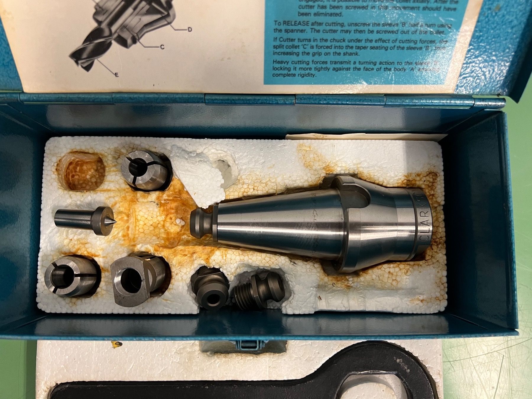 Tutti gli attrezzi: CLARKSON Porte-outils – Usato da Aarberg venduto da SNMachines 1