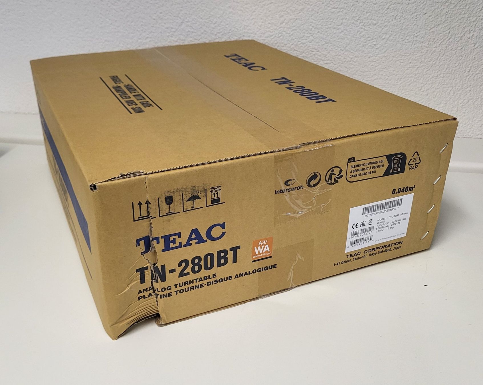 Giradischi: Teac TN-280BT-A3/WA Bluetooth Turntable - walnut – Nuovo e nell'imballaggio originale da Hitzkirch venduto da Thali_AG 3