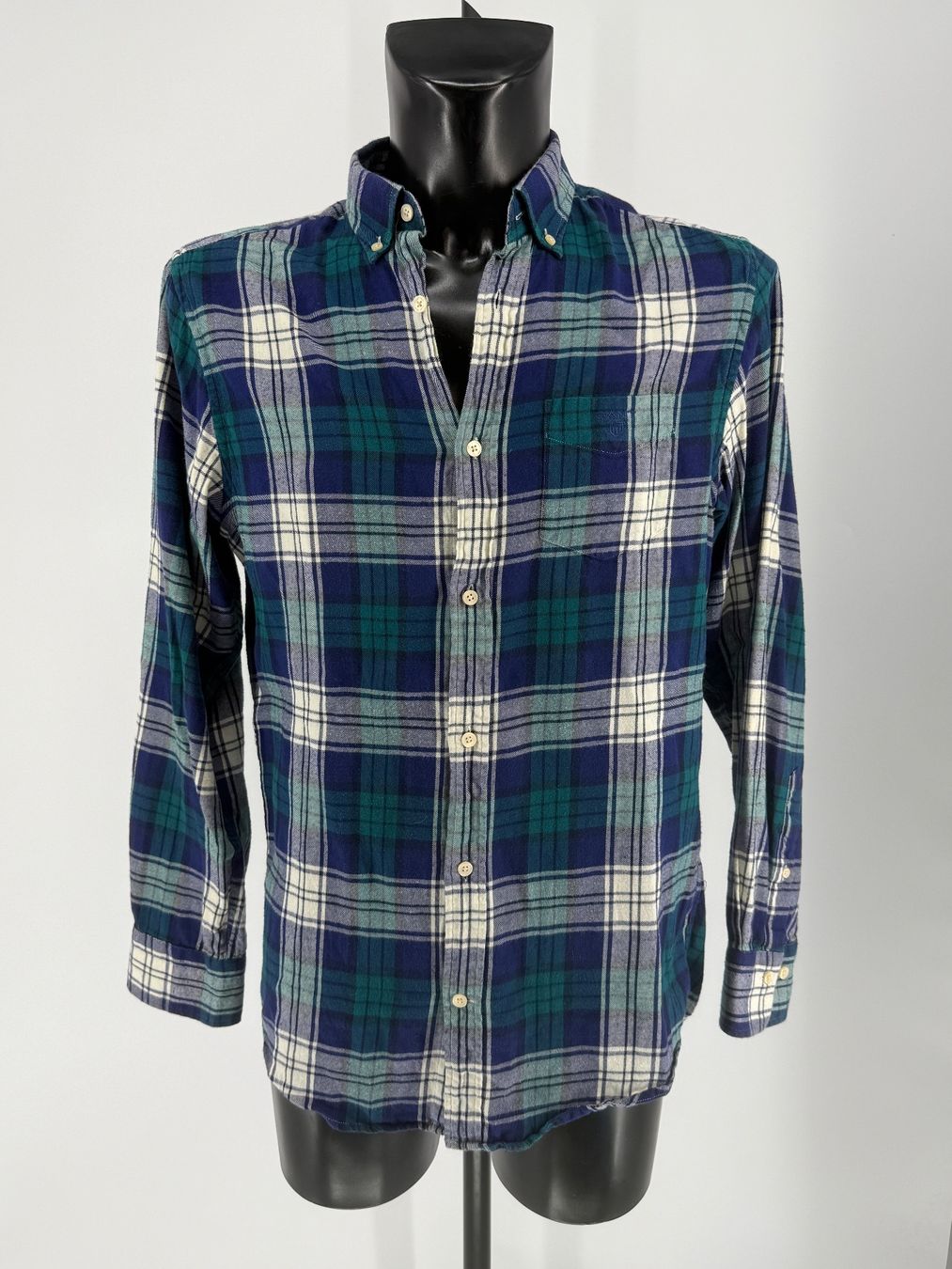 Gant Camicie: GANT Karo Hemd/ Holzfäller Hemd Gr. M 39/40 Regular – Usato da Auenstein venduto da moin.