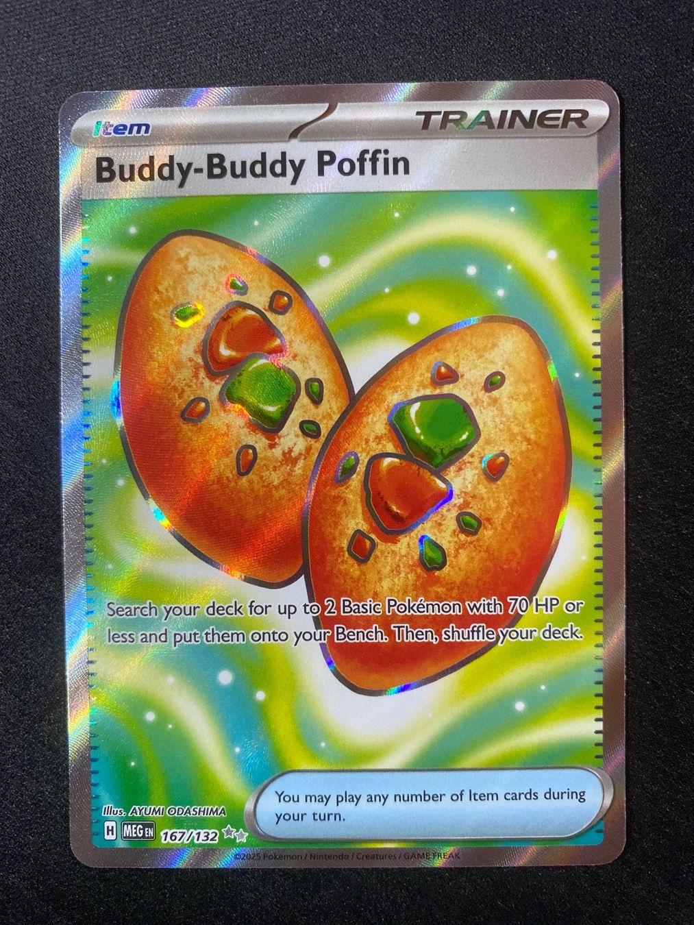 Pokémon Carte collezionabili: Buddy-Buddy Poffin 167 - Dicke-Freunde - Mega Evolution - EN – Nuovo (secondo la descrizione) da Hausen AG venduto da Shrade