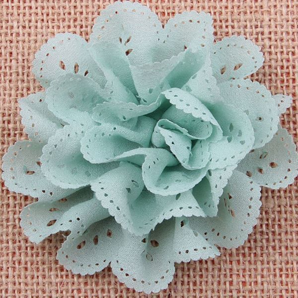 Tessuti: Big FLEUR tissu CIEL 7cm – Nuovo e nell'imballaggio originale da St-Imier venduto da goodber
