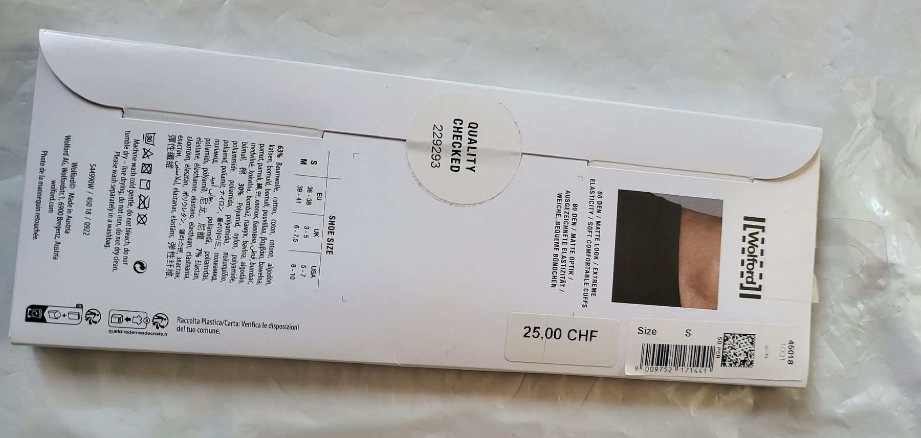Wolford Calze & Collant: 2Wolford collants neufs, et 1 stockette taille S/M – Nuovo (secondo la descrizione) da Niedergösgen venduto da Eva2410 2