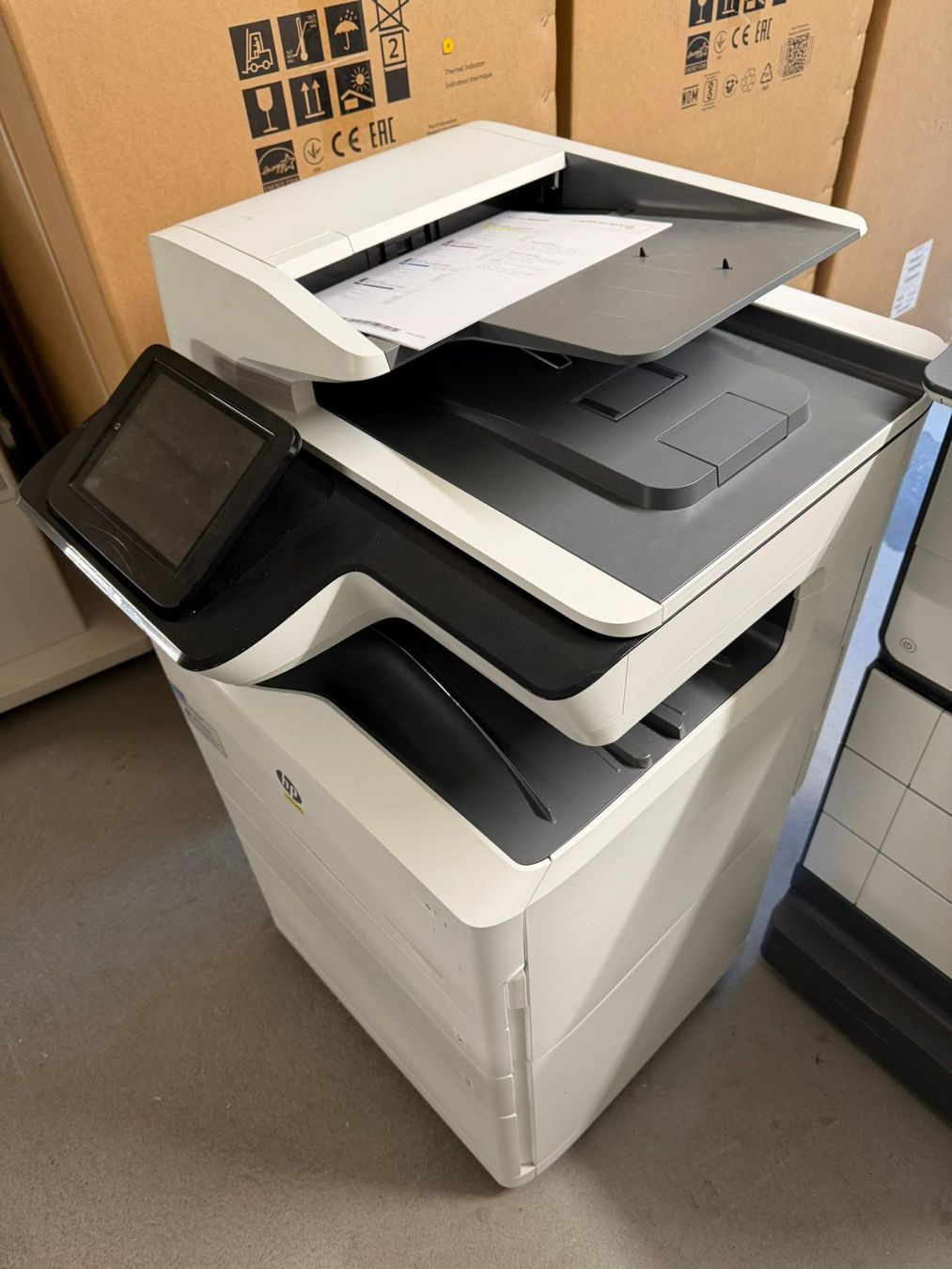 Hewlett Packard Drucker: HP PageWide Managed Color Flow MFP E77650 – A3 Multidrucker – Gebraucht aus Dottikon von refurbished-IT 2